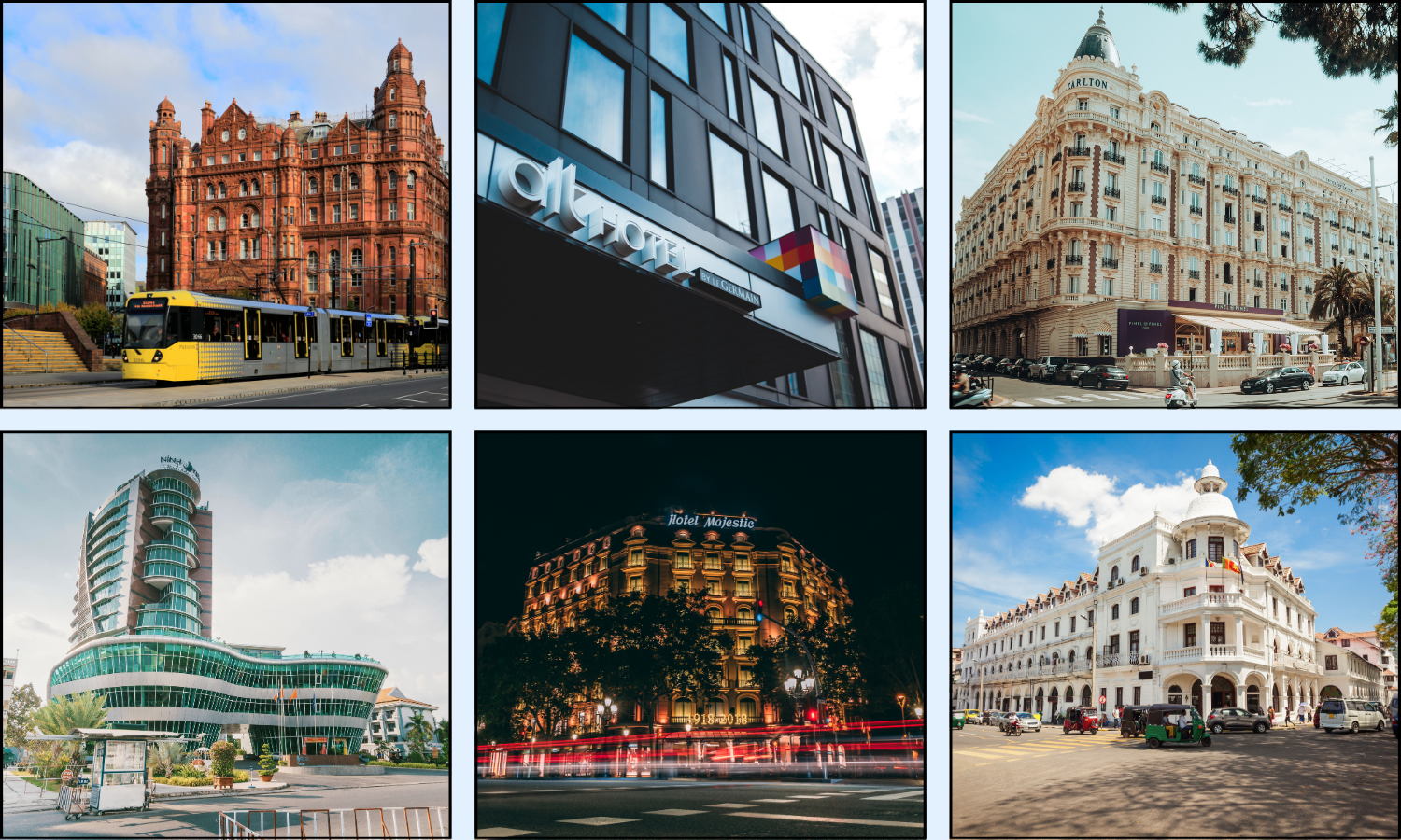 six hotels managed by Snapfix multi-site