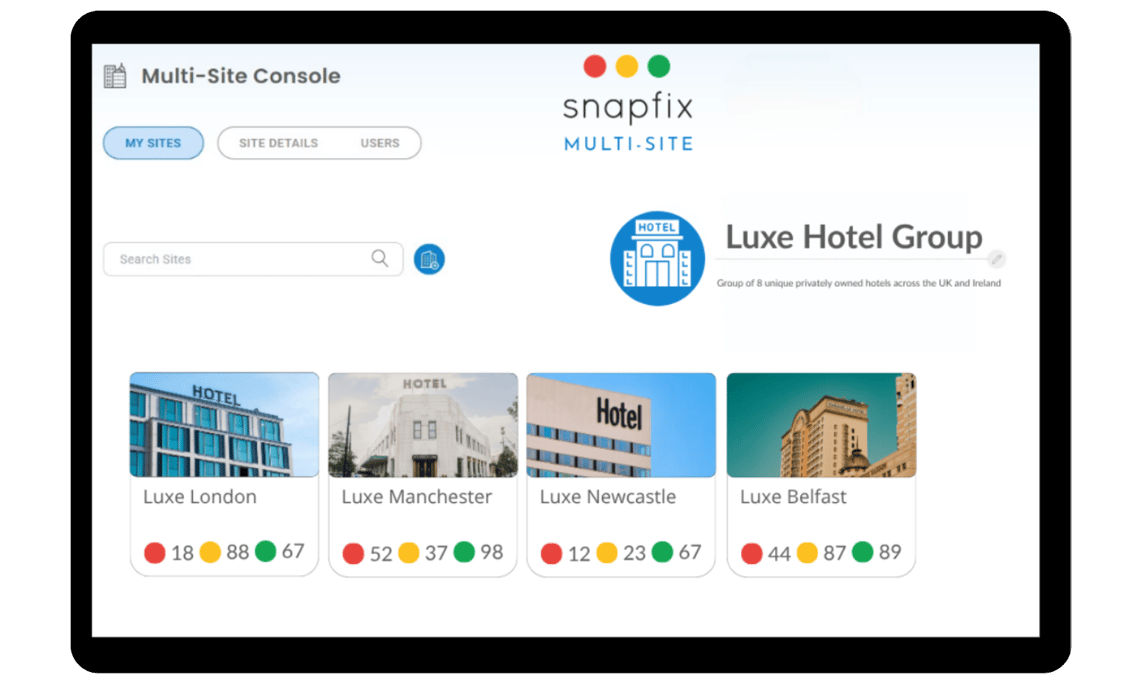 Snapfix Multi-site
