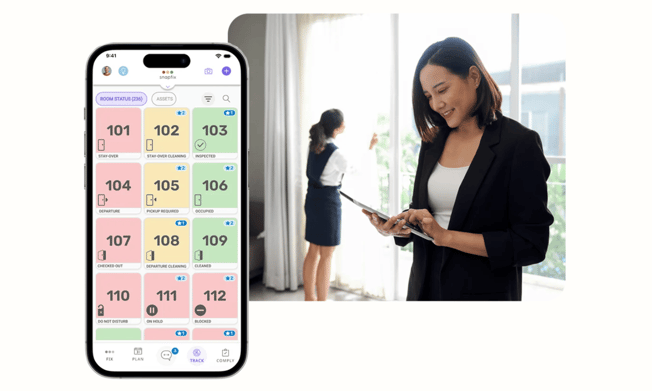 Hotel maintenance platform dashboard