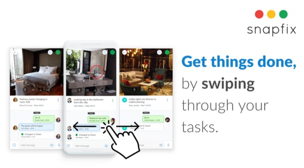 Snapfix Redesigns its Task Page