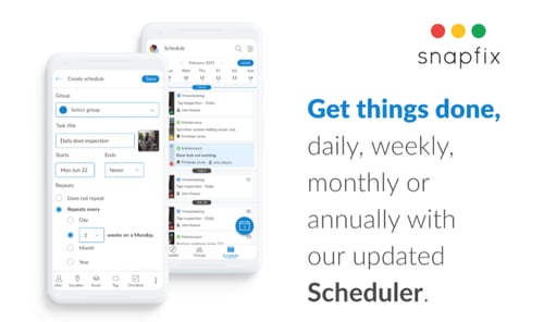 Snapfix Has Upgraded its Scheduler with new functionality-11-25 11_04_03-11_2021 - Press Release - Scheduler Update - Google Docs-1