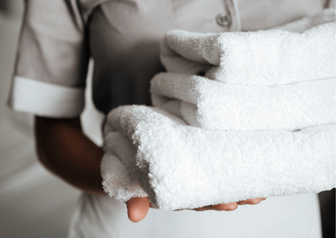‍REUSE TOWELS AND SHEETS