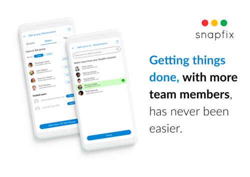 Snapfix has Streamlined its User Management