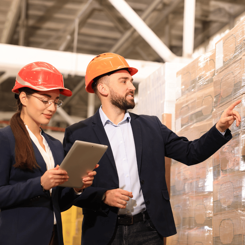 facility managers using Snapfix on an ipad tablet