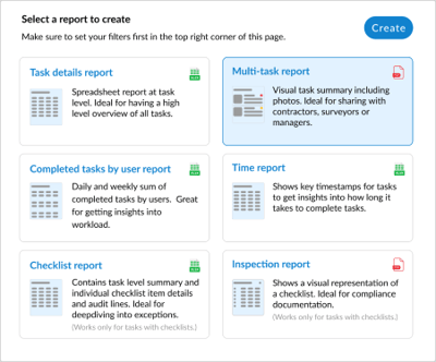 Unlimited Excel or PDF Report with snapfix