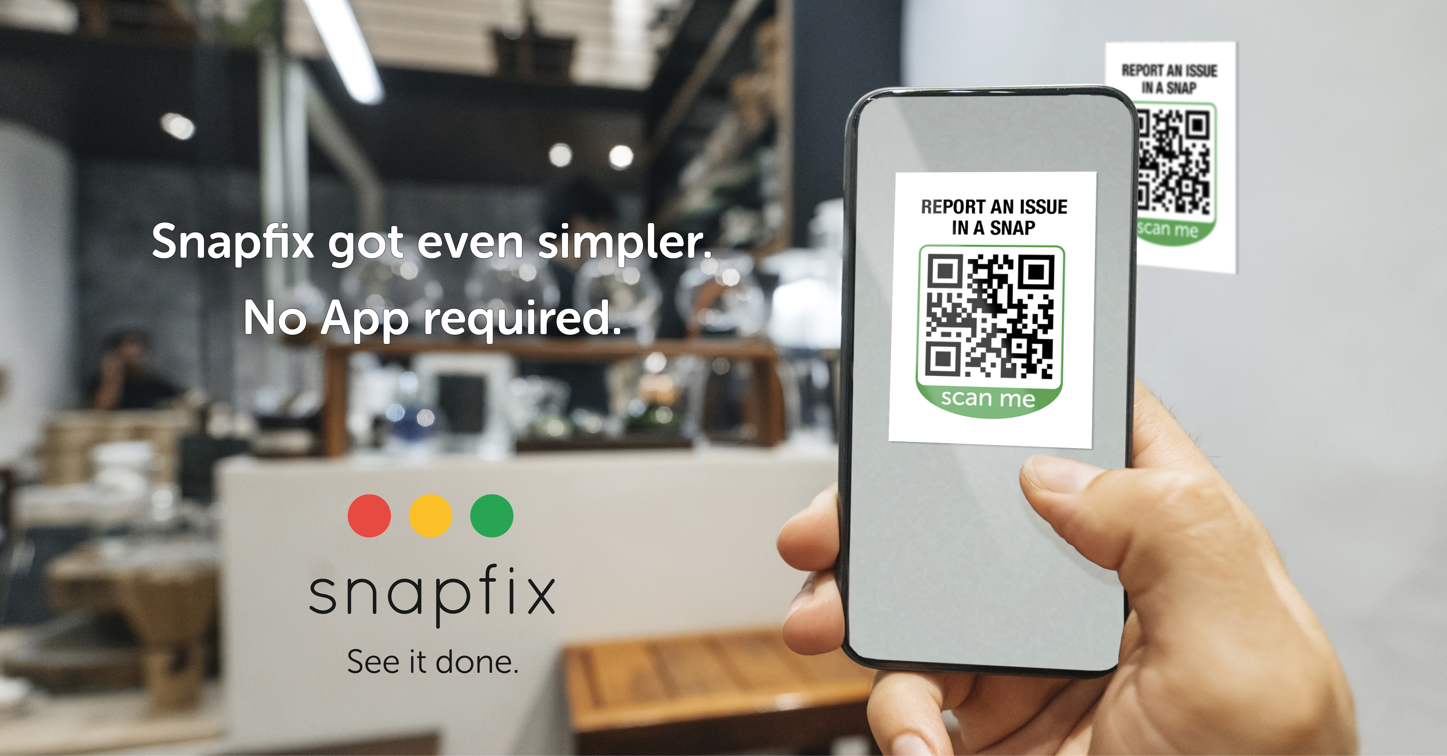 Snapfix - QR No App Required