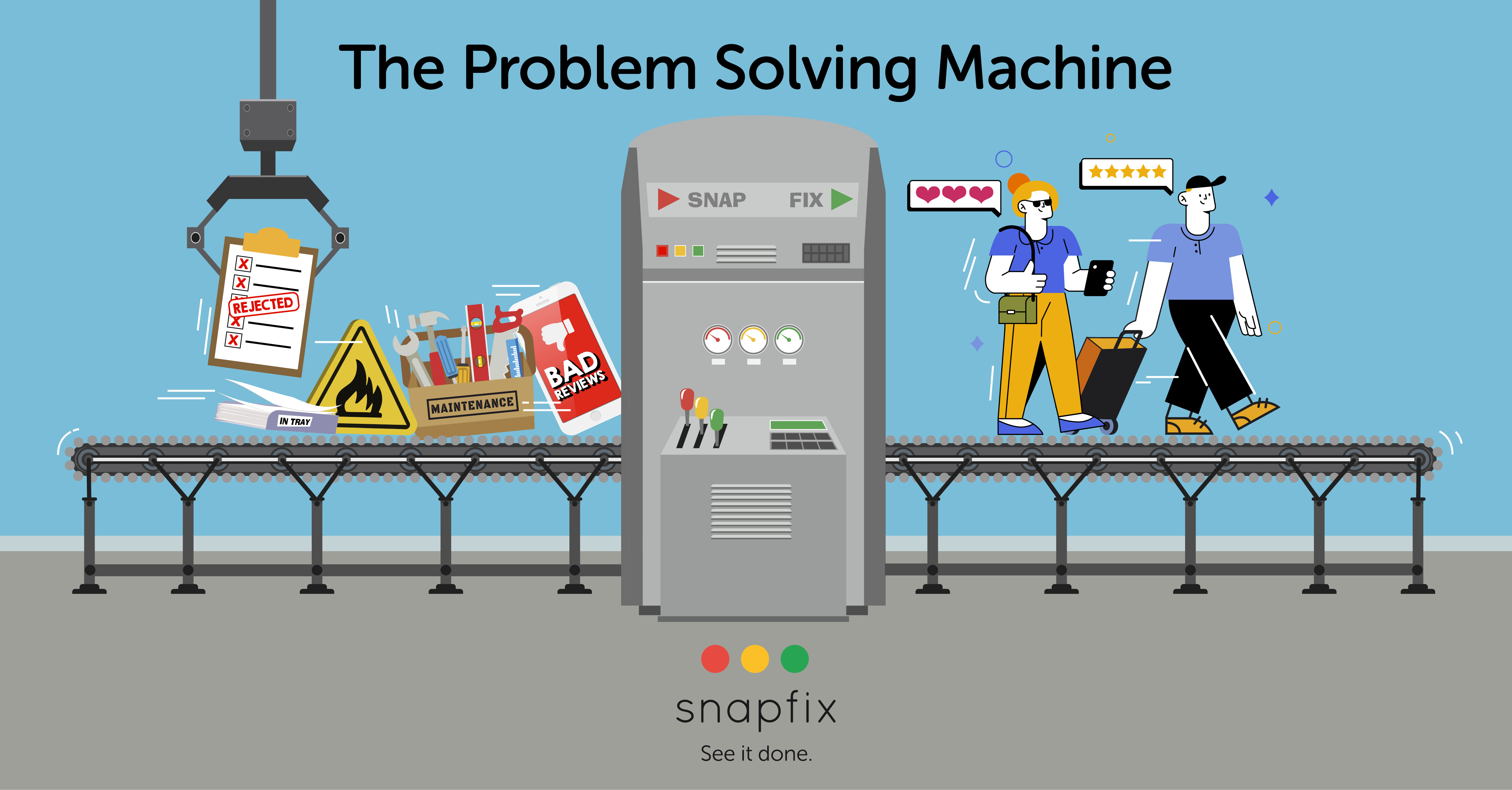 Snapfix - the problem solving maching
