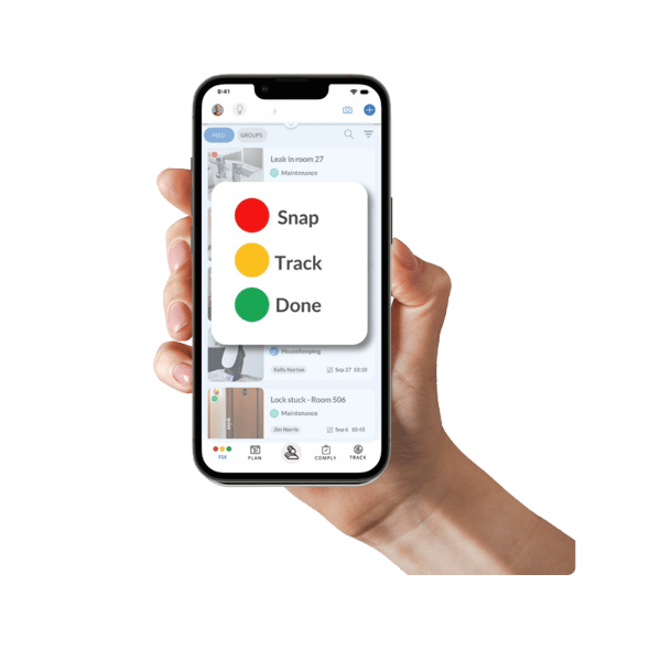 Snapfix - User interface