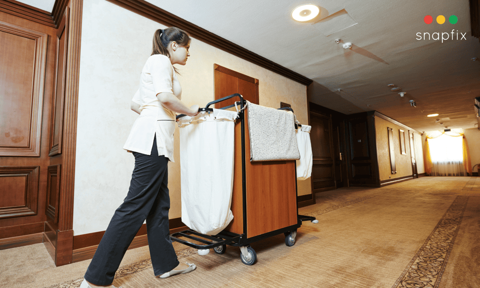 hotel housekeeping staff reduce wait time