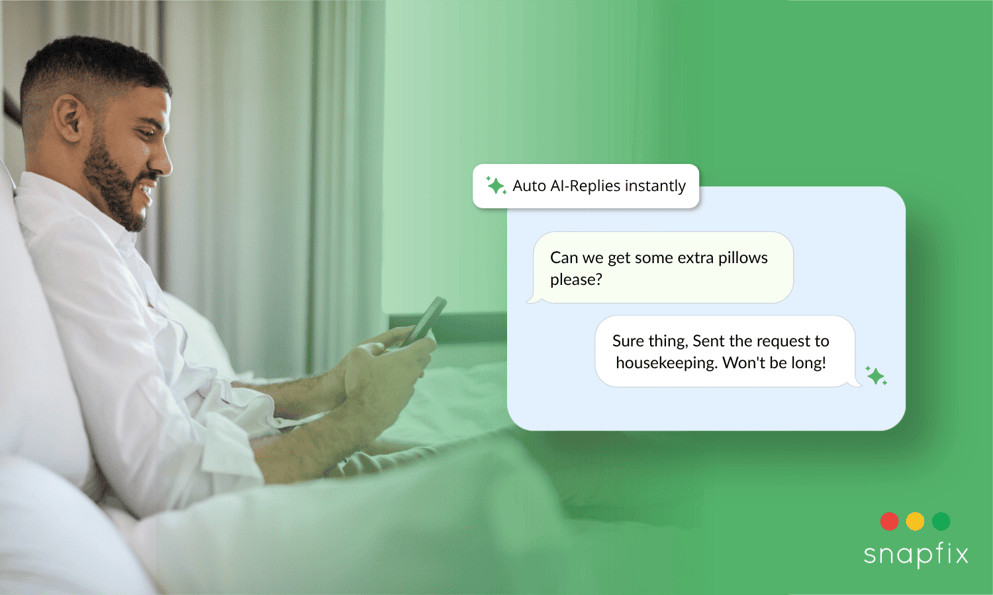 snapfix guest communications hotel operations