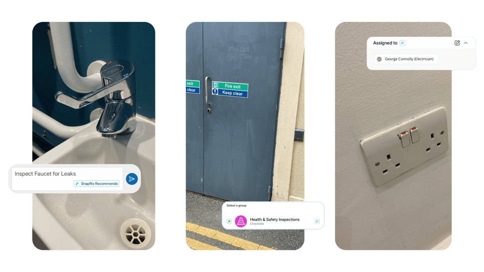 snapfix task creation ai in hospitality