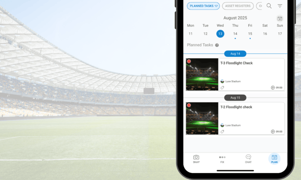 stadium maintenance management system