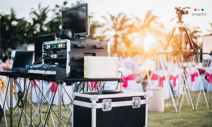 venue maintenance audio visual setup